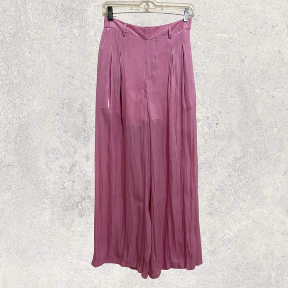 HALARA Pants - Halara satin wide leg pants NWT